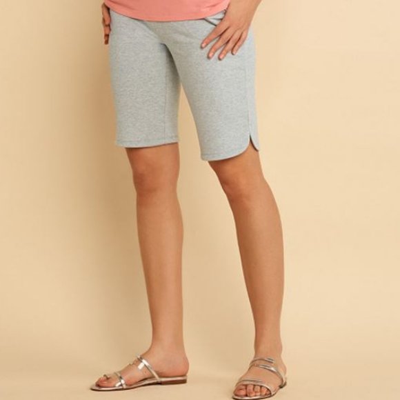 Denim & Co French Terry Pull-On Shorts 11" Inseam - Picture 3 of 3